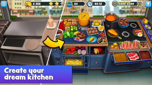 اسکرین شات 3 بازی Food Truck Chef™ Cooking Games