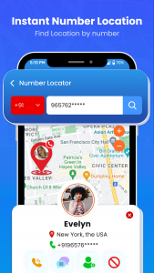 اسکرین شات 2 برنامه Phone Number Locator