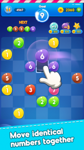 اسکرین شات بازی Make 9 - Number Puzzle Game, Happiness and Fun 1