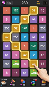 اسکرین شات 1 بازی 2248 - 2048 puzzle games