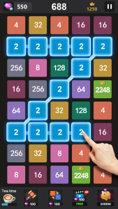 اسکرین شات 2 بازی 2248 - 2048 puzzle games