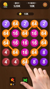 اسکرین شات 5 بازی Bubble Pop - 2048 puzzle