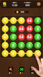 اسکرین شات 4 بازی Bubble Pop - 2048 puzzle