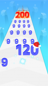 اسکرین شات 2 بازی Number Merge: Run Master 3D