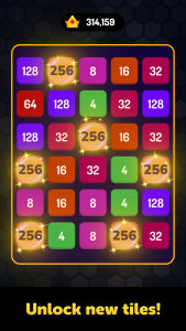اسکرین شات 3 بازی 2248 Numbers Merge: Two Square