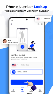 اسکرین شات 3 برنامه Caller Name ID: Number Tracker