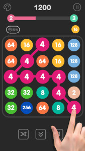 اسکرین شات 4 بازی 2048 - Number Puzzle Games