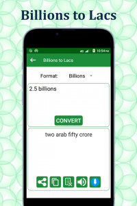 اسکرین شات 7 برنامه Numbers to Words Converter