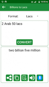 اسکرین شات برنامه Numbers to Words Converter - Write Amount in Words 3