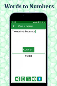 اسکرین شات 6 برنامه Numbers to Words Converter