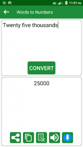 اسکرین شات برنامه Numbers to Words Converter - Write Amount in Words 6