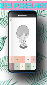 اسکرین شات بازی BTS Pixel Art - Number Coloring Books 4