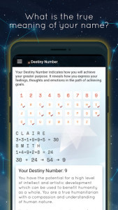اسکرین شات برنامه Numeroscope - Free Numerology & Numbers Meaning 1