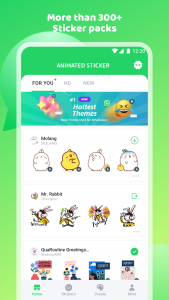 اسکرین شات برنامه Animated Sticker Maker for WA 2