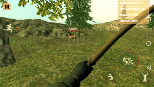 اسکرین شات بازی Archery Jungle Hunting 3D 4