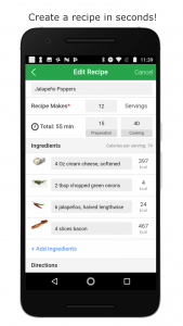 اسکرین شات 2 برنامه Track - Calorie Counter