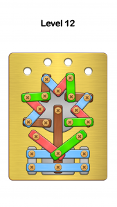 اسکرین شات 1 بازی Screw Pin: Nuts & Bolts Puzzle