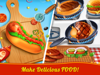 اسکرین شات بازی Food Court  -Chef’s Restaurant 2