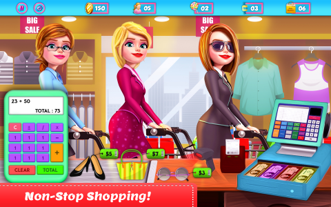 اسکرین شات بازی Shopping Mall Girl Cashier 1