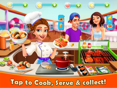 اسکرین شات بازی Seafood Cooking Chef: Addictive Free Cooking Games 1