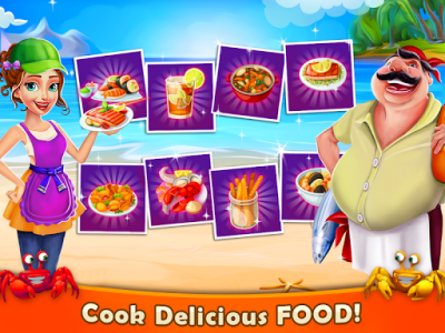 اسکرین شات بازی Seafood Cooking Chef: Addictive Free Cooking Games 8