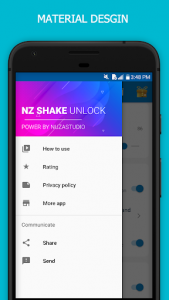 اسکرین شات برنامه shake Unlock - Shake To Unlock & Shake To Lock 5