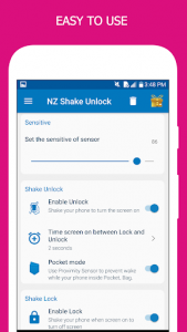 اسکرین شات برنامه shake Unlock - Shake To Unlock & Shake To Lock 4