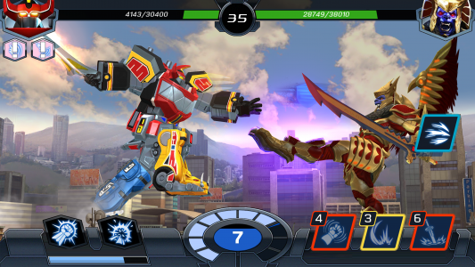 اسکرین شات 6 بازی Power Rangers: Legacy Wars