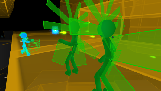 اسکرین شات 5 بازی Stickman Neon Gun Warriors