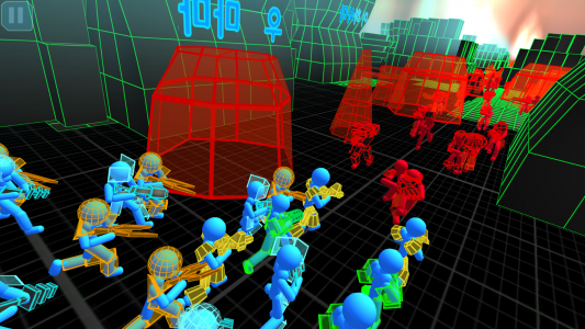 اسکرین شات بازی Stickman Simulator: Neon Tank 5
