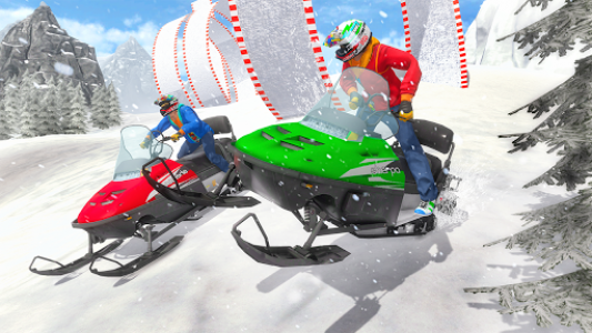 اسکرین شات برنامه Snow Bike Stunts - Bike Racing Game 2020 5