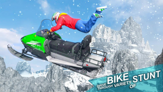 اسکرین شات برنامه Snow Bike Stunts - Bike Racing Game 2020 6