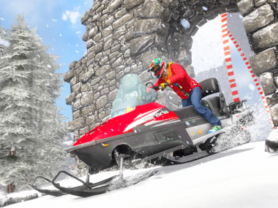 اسکرین شات برنامه Snow Bike Stunts - Bike Racing Game 2020 7