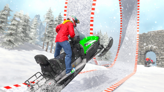 اسکرین شات برنامه Snow Bike Stunts - Bike Racing Game 2020 3