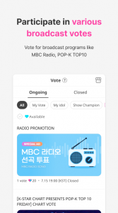 اسکرین شات برنامه IDOLCHAMP 2