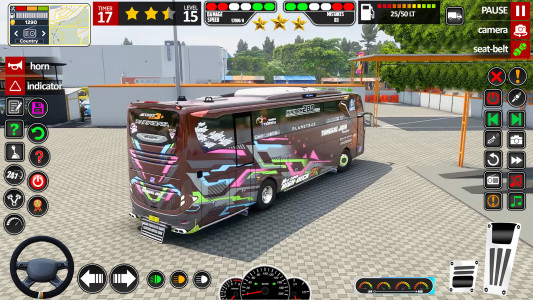اسکرین شات 5 بازی Bus Driving Passenger Bus Game