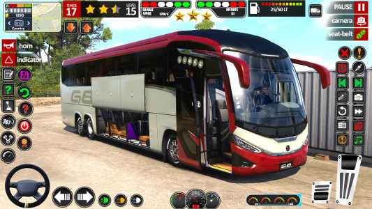 اسکرین شات بازی Luxury Coach Bus Driving Game 1