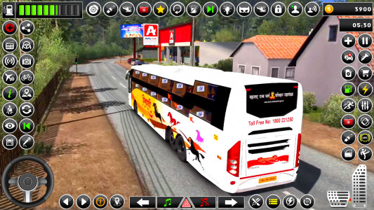 اسکرین شات بازی Luxury Coach Bus Driving Game 3