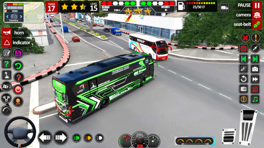 اسکرین شات بازی Bus Driving Passenger Bus Game 6