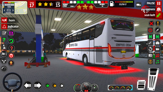 اسکرین شات بازی Bus Driving Passenger Bus Game 2