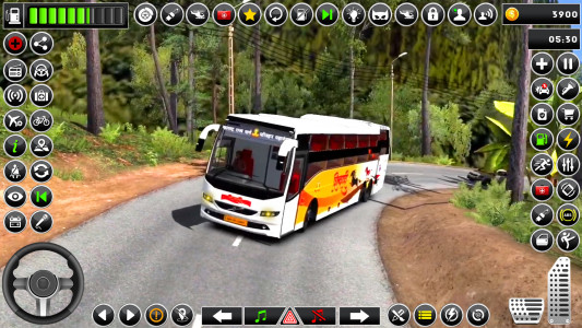 اسکرین شات بازی Luxury Coach Bus Driving Game 4