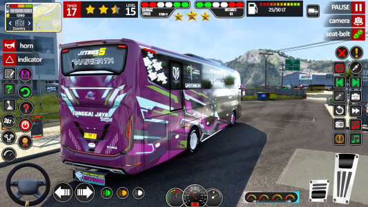 اسکرین شات بازی Bus Driving Passenger Bus Game 5