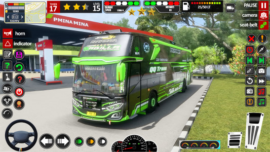 اسکرین شات 4 بازی Bus Driving Passenger Bus Game
