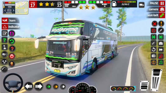 اسکرین شات 1 بازی Bus Driving Passenger Bus Game