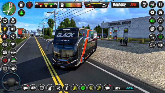 اسکرین شات بازی Luxury Coach Bus Driving Game 6