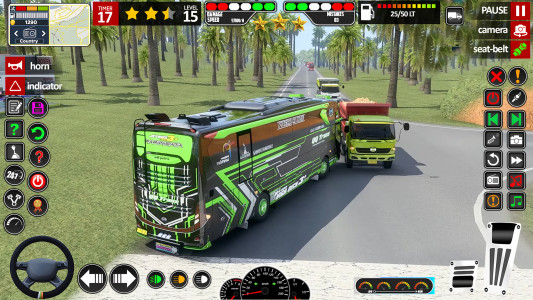 اسکرین شات 2 بازی Bus Driving Passenger Bus Game