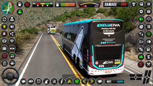 اسکرین شات بازی Modern Bus Simulator Bus Games 5