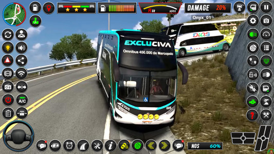 اسکرین شات بازی Modern Bus Simulator Bus Games 3