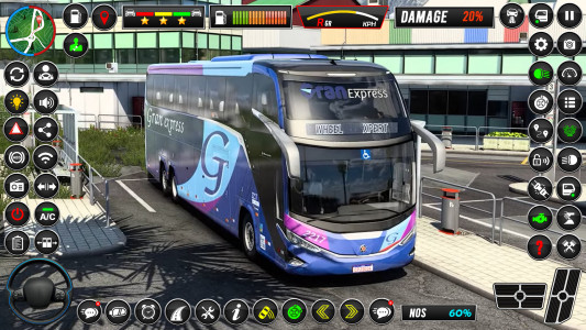 اسکرین شات بازی Modern Bus Simulator Bus Games 1