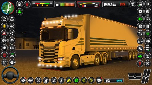 اسکرین شات بازی Euro Truck Sim Real Truck Game 5